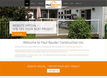 Paul Bauder Construction